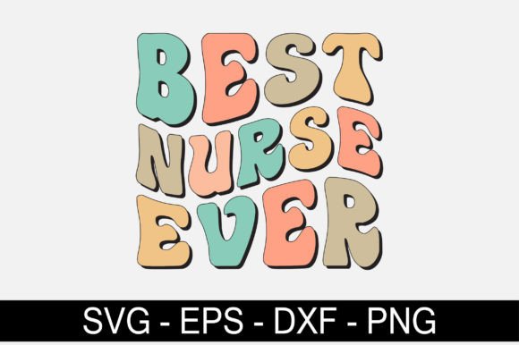 Best Nurse Ever Retro Svg Design: A Closer Look