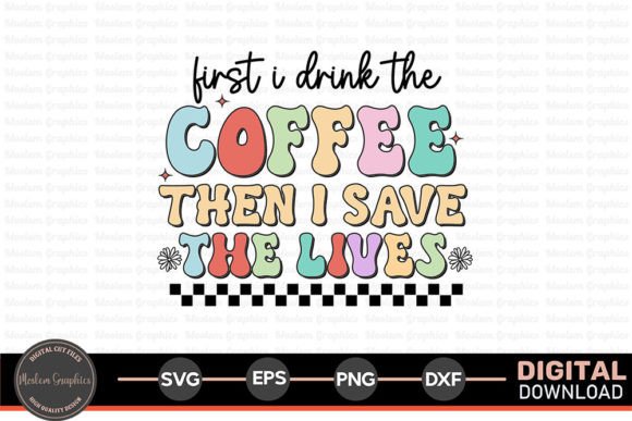 Coffee and Saving Lives: A Unique SVG Design