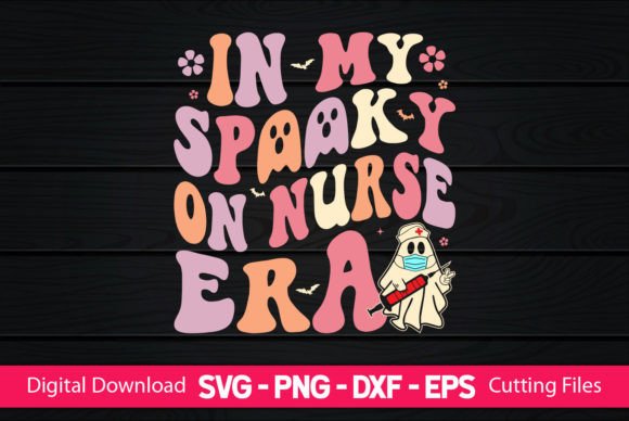 In My Spooky on Nurse Era: A Charming Embroidery Design