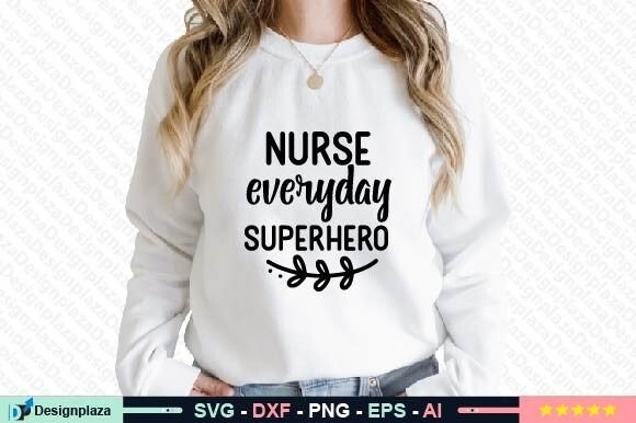 Nurse Everyday Superhero SVG: A Closer Look