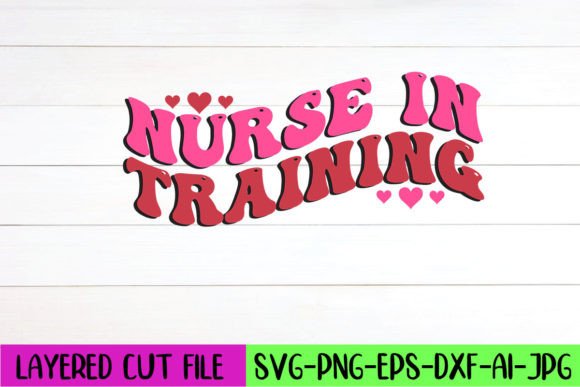 Nurse in Training Retro SVG Design Review