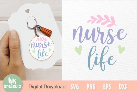 Nurse Life Keychain SVG: A Versatile Design Review
