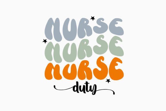 Retro Nurse Quote: A Charming Design for Embroidery