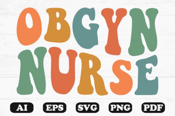 Review: OBGYN Nurse Retro Wavy T-Shirt Design